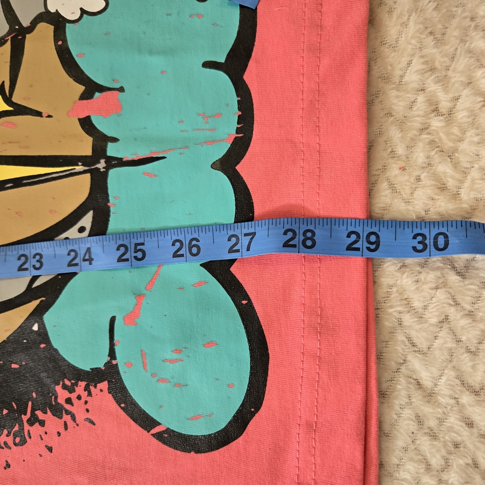 Y2K South Pole Men's XL Short Sleeve T-Shirt Graphic Blessed Coral Crew Neck NWT - Picture 9 of 11